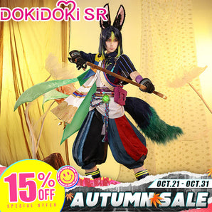 【Partial Size Ready For Ship】【Size S-2XL】DokiDoki-SR Game Genshin Impact Cosplay Tighnari Costume Dendro Sumeru