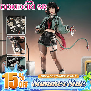 【Partially Ready For Ship】【Size S-2XL】Dokidoki-SR Game Zenless Zone Zero Cosplay Jane Doe Costume ZZZ