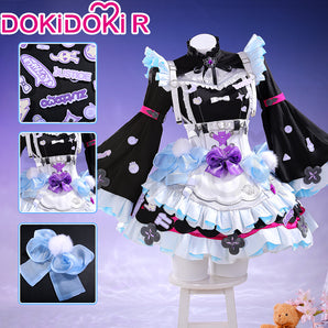 【Size S-3XL】DokiDoki-R Vtuber Cosplay Enna Alouette Costume NIJISANJI EN Ethyria