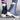 Superheroine Cosplay Blue White Boots High Heels Shoes DokiDoki