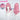 Tougen Anki Cosplay Homare Byobugaura Wig Long Straight Pink Hair DokiDoki