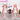 DokiDoki Game Genshin Impact Cosplay Varesa Wig / Horn / Eyelashes Long Pink Green Highlights Hair Removable Ahoge