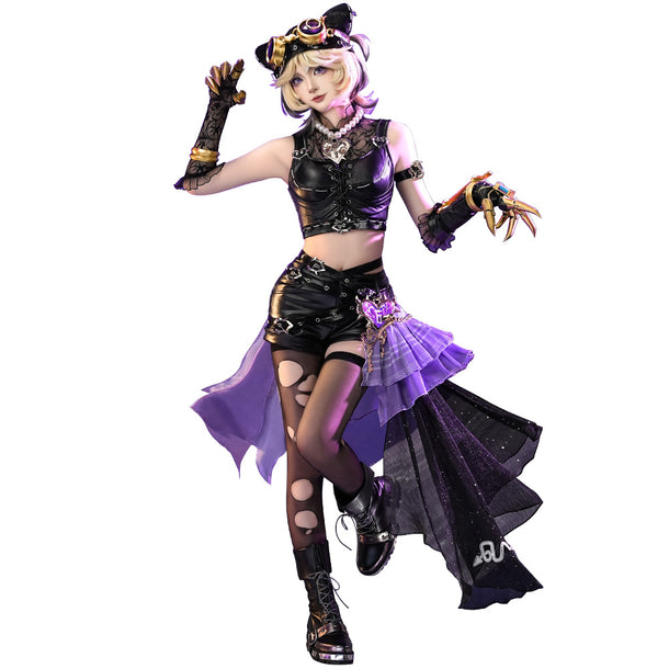 DokiDoki-SR Game Identity V Cosplay Mechanic LOCK CORE Costume Compose ...