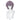 【Ready For Ship】DokiDoki Anime The Melancholy of Haruhi Suzumiya Cosplay Nagato Yuki Wig Short Straight Light Purple Hair