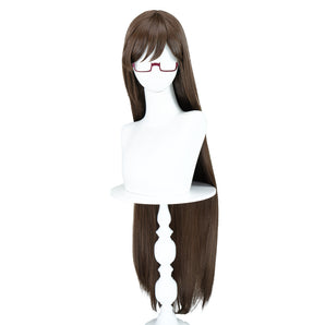 DokiDoki Anime Cosplay Wig Long Brown Women Hair