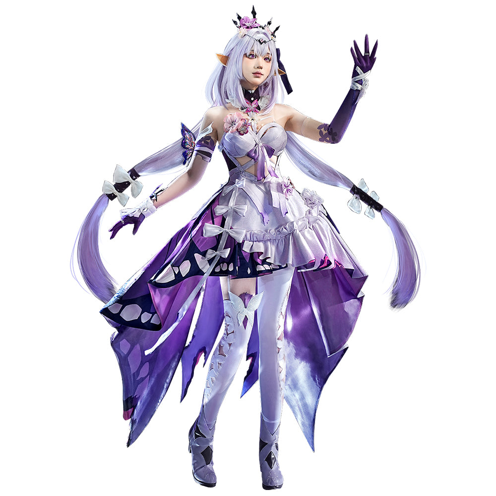 Game Honkai: Star Rail Castorice Cosplay Kostüm XS-2XL Halloween Kostüm Game Honkai: Star Rail Castorice Cosplay Kostüm XS-2XL Halloween Kostüm