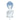 【Ready For Ship】DokiDoki Anime Kuroko's Basketball Cosplay Kuroko Tetsuya Wig Short Straight Blue Men Hair