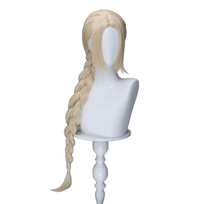 DokiDoki Game Dark Souls Cosplay Ciaran Wig Long Braid Blonde Hair Lord's Blade Ciaran