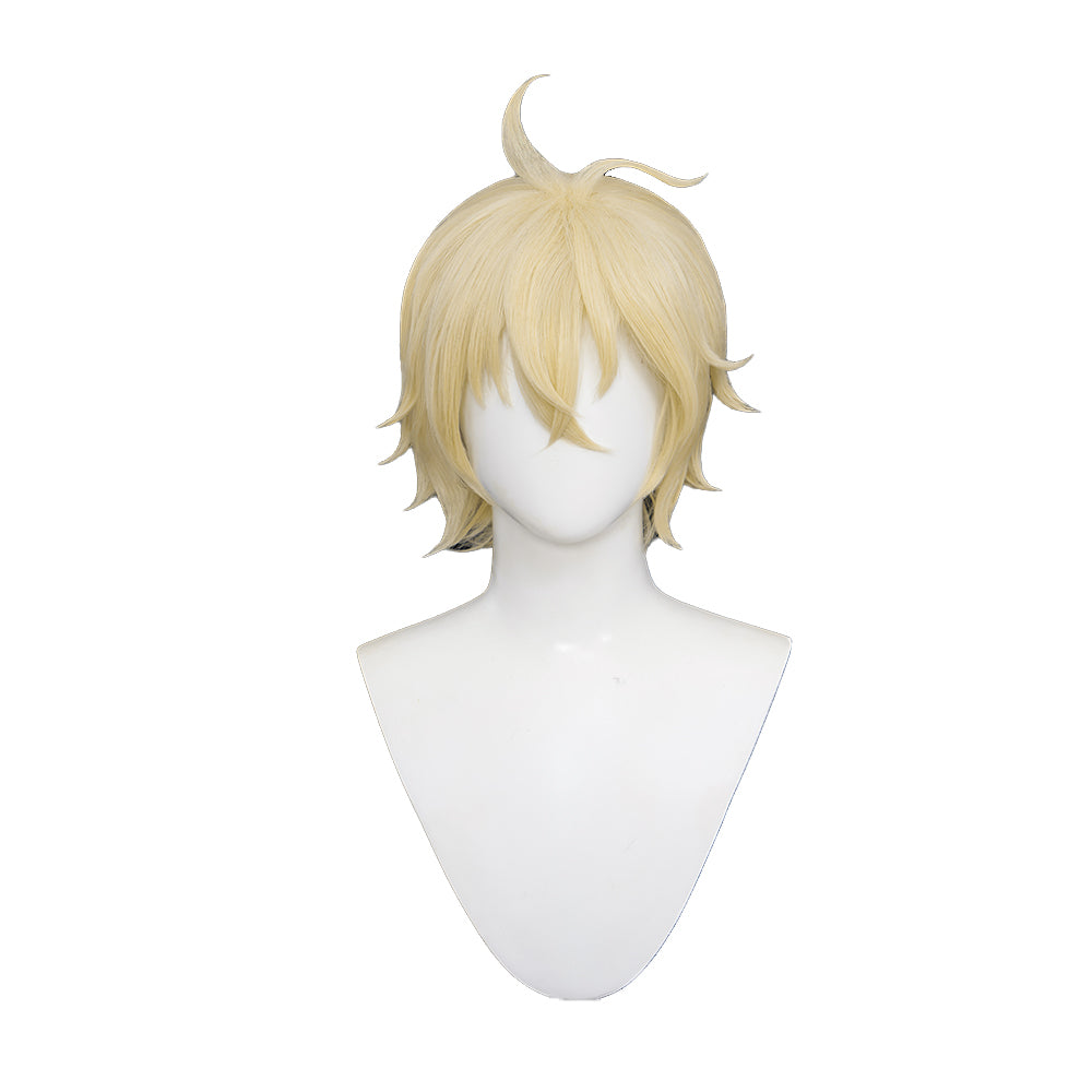 Seraph of the End Owari no Serafu Mikaela Hyakuya Yuichiro Hyakuya Short  Black Blonde Cosplay Wig