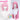 【Partially Ready For Ship】DokiDoki Anime Bocchi the Rock! Cosplay Hitori Gotoh Cosplay Wig / Headwear Pink Straight