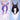 【Ready For Ship】DokiDoki Game Cosplay Fox Wig Long Black Red Hair After Hours Spirit Blossom Springs