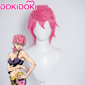 DokiDoki Anime Cosplay Wig Trish Una Pink Wig