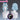 【Ready For Ship】DokiDoki Game Genshin Impact Cosplay Ineffa Blue Wig Headphones Accessory