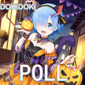 【POLL】$5 Deposit =10% OFF Coupon DokiDoki-SR Anime Cosplay Rem Costume Halloween