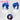 【Ready For Ship】DokiDoki Anime Aikatsu Cosplay Wig Kiriya Aoi Wig Short Curly Blue