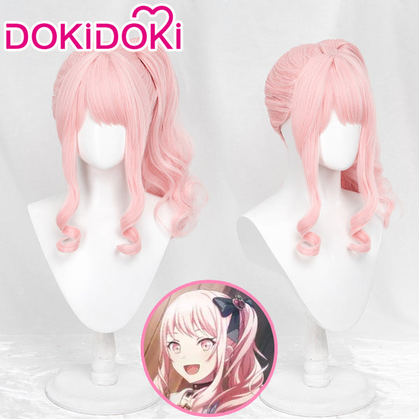 DokiDoki Project Sekai Colorful Stage! Cosplay Akiyama Mizuki Wig Pink Hair  PJSK