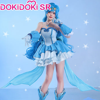 mermaid melody dress 【Partially Ready For Ship】DokiDoki-SR Anime Mermaid Melody Pichi Pichi Pitch Cosplay Hanon Hosho Costume, Costume Only-L-Order Processing Time Refer