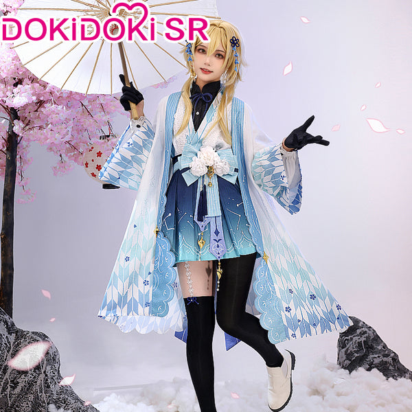 PRE SALE DokiDoki SR Game Genshin Impact Lumine Doujin Cosplay