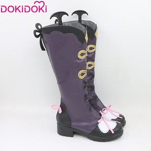 【EU 35-48】DokiDoki Game Genshin Impact Cosplay Yun Jin Shoes YunJin