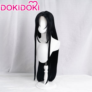 【US LOCAL SHIPPING 】【Front Lace】DokiDoki Anime Dao Mo To Shi Cosplay Shounen Wei Wu Xian Wig Mo Dao Zu Shi Wei Wuxian Long Black MDZS