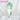 【Ready For Ship】DokiDoki Game Genshin Impact Bai Zhu Cosplay Long Green Curly Wig/ Glasses Baizhu