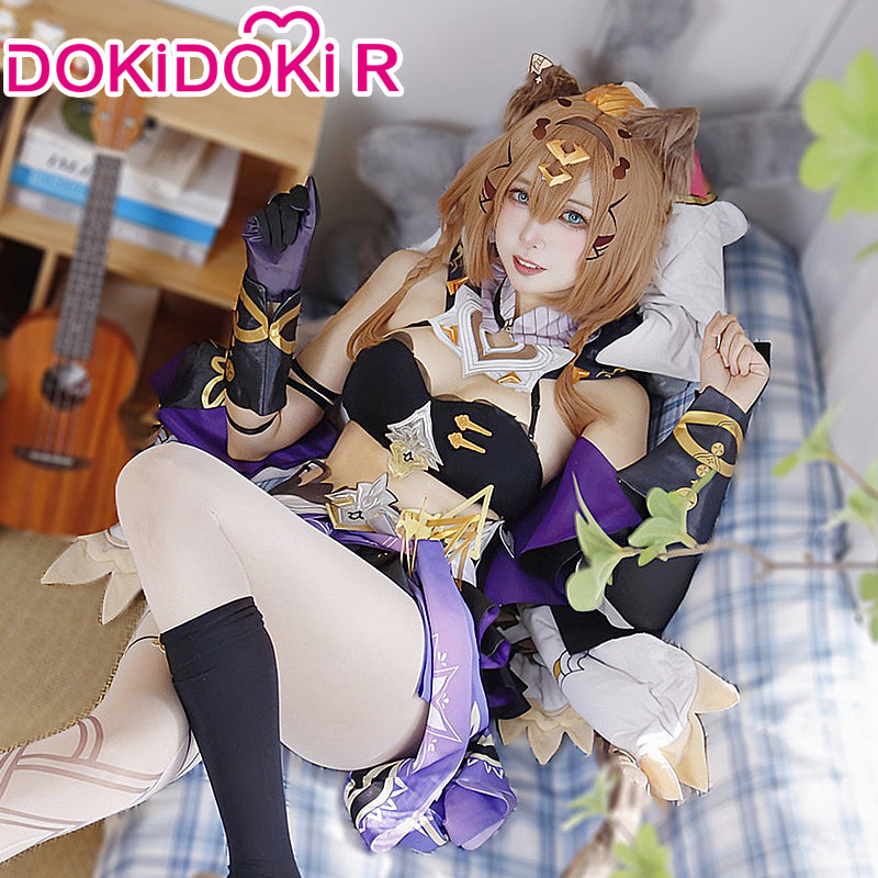 In Stock DokiDoki R Game Honkai Impact 3 Cosplay Pardofelis Cosplay Costume