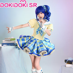 DokiDoki-SR Anime Aikatsu! Idol Activity Cosplay Kiriya Aoi Cosplay Costume Cute