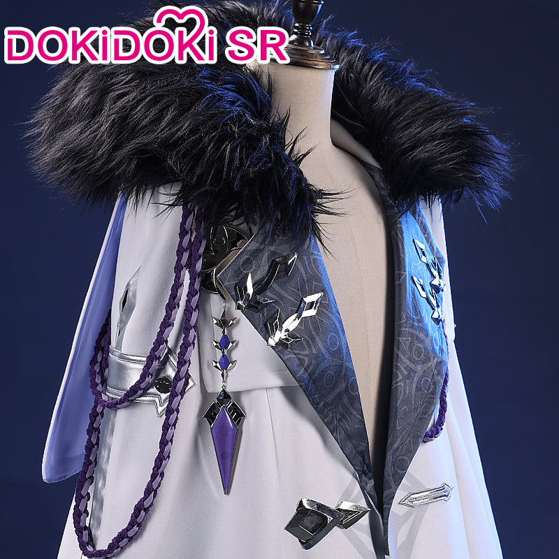 【Ready For Ship】【Last Batch】DokiDoki-SR Game Genshin Impact Fatui Harbinger Cosplay Arlecchino/Il Dottore/ Sandrone/Scaramouche /Capitano Costume