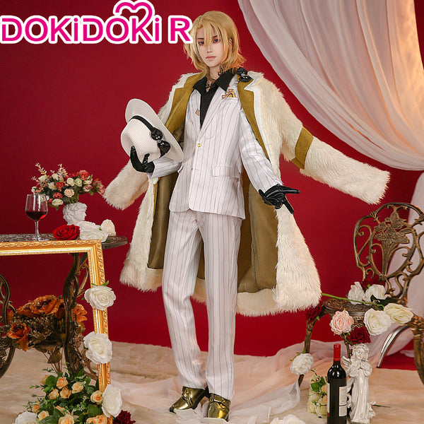 【Ready For Ship】DokiDoki-R NIJISANJI Cosplay Vtuber Luca Kaneshiro Cosplay  Luca Costume Suit Luca Boss