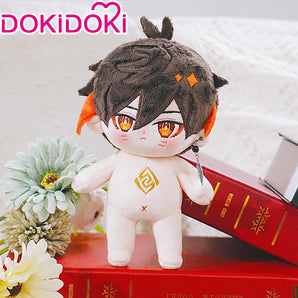 【Ready For Ship】Consignment Sales Game Genshin Impact Plushies Doll Zhong Li /Childe Tartaglia Zhongli  FANMADE