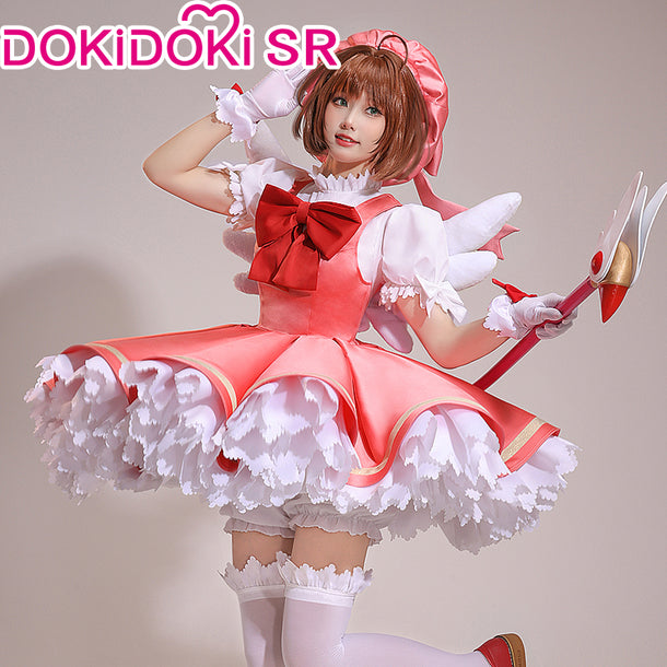 【Ready For Ship】DokiDoki-SR Anime Card Captor Sakura Cosplay Kinomoto ...