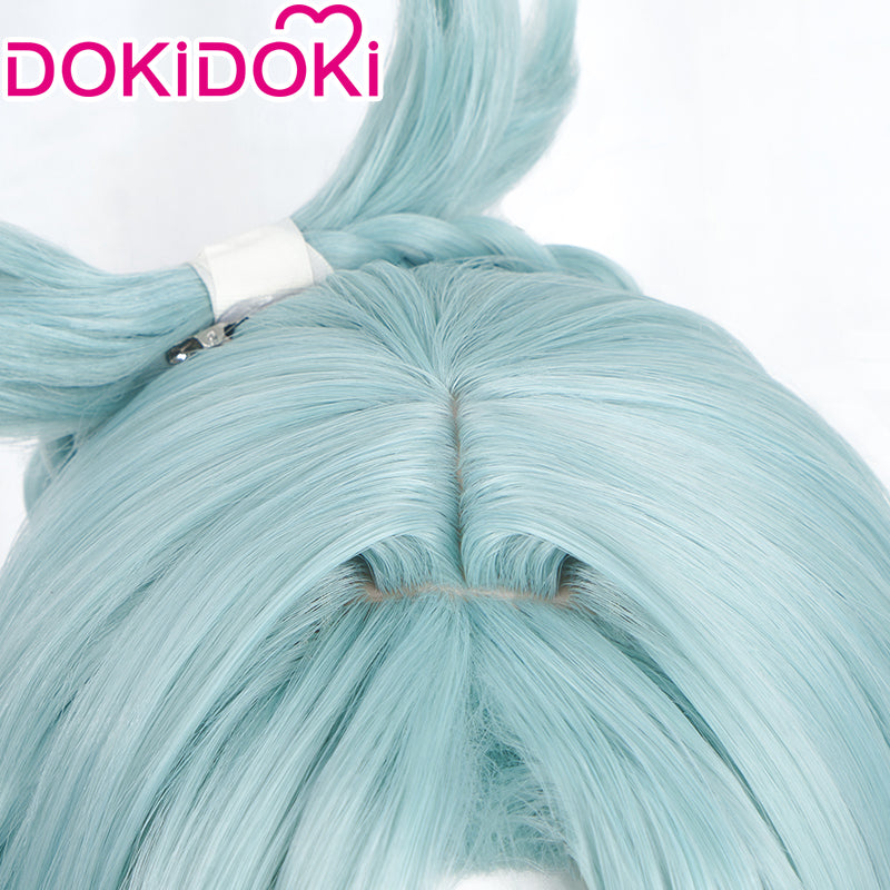 Light Green Ver DokiDoki Game Genshin Impact Cosplay Madame Ping Wig light-green-ver-dokidoki-game-genshin-impact-cosplay-madame-ping-wig