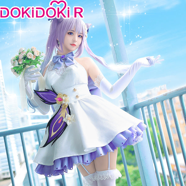 [DokiDoki Cosplay] SR Keqing on sale Costume (M)