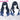 【Ready For Ship】DokiDoki Prooject Sekaai Colorful Staage! Cosplay Shiraishii Aan Cosplay Wig  Blue Hair