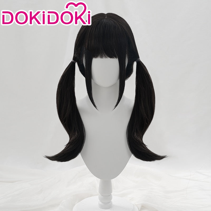 DokiDoki Anime Lycoris Recoil Cosplay Inoue Takina Cosplay Wig Black ...