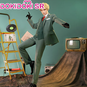 【 Ready For Ship】【Size S-2XL】DokiDoki-SR Anime Cosplay Dad Costume Green Suit