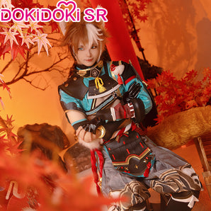 【Ready For Ship】DokiDoki-SR Game Genshin Impact Gorou Cosplay Costume/Shoes
