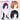 【Nozomi Tojo Ready For Ship】DokiDoki Anime LoveLive! Cosplay Nozomi Tojo / Honoka Kousaka Wig Long Hair