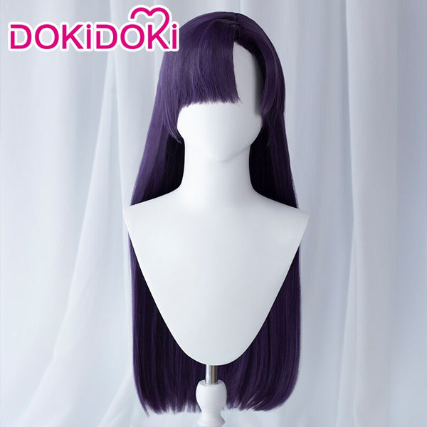 Long purple cosplay wig sale