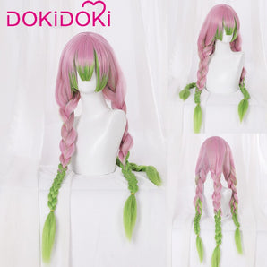 【Ready For Ship】DokiDoki Anime Cosplay Wig Long Pink & Green Hair