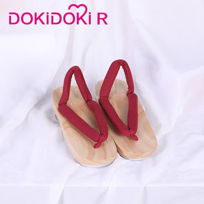 【Instock】DokiDoki Anime Cosplay Shoes Nezuko Tanjirou Kocho Shinobu Japanese Halloween