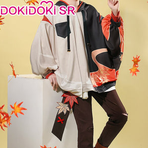 【Ready For Ship】【Last Batch】DokiDoki-SR Game Genshin Impact Kazuha Cosplay Costume Doujin Kazuha Casual Hoodie Sweater