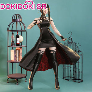 【 Ready For Ship】【Size S-2XL】DokiDoki-SR Anime Cosplay Cosplay Halloween Costume Black