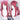 【Ready For Ship】DokiDoki Anime ZOMBIE LAND SAGA Cosplay Minamoto Sakura Wig Wine Red Long Straight